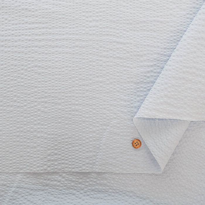 Cotton Ripple Fabric - Plain - nomura tailor