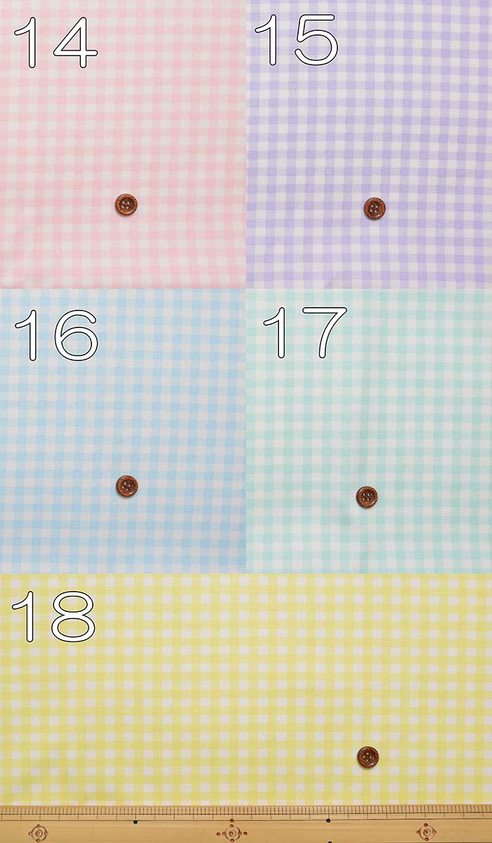 Cotton Ox Print Fabric Gingham - nomura tailor