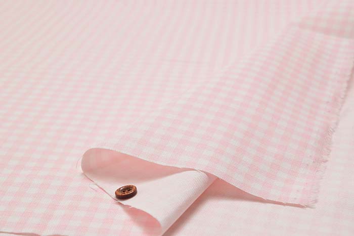 Cotton Ox Print Fabric Gingham - nomura tailor