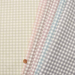 Cotton Ox Print Fabric Gingham 1 - nomura tailor