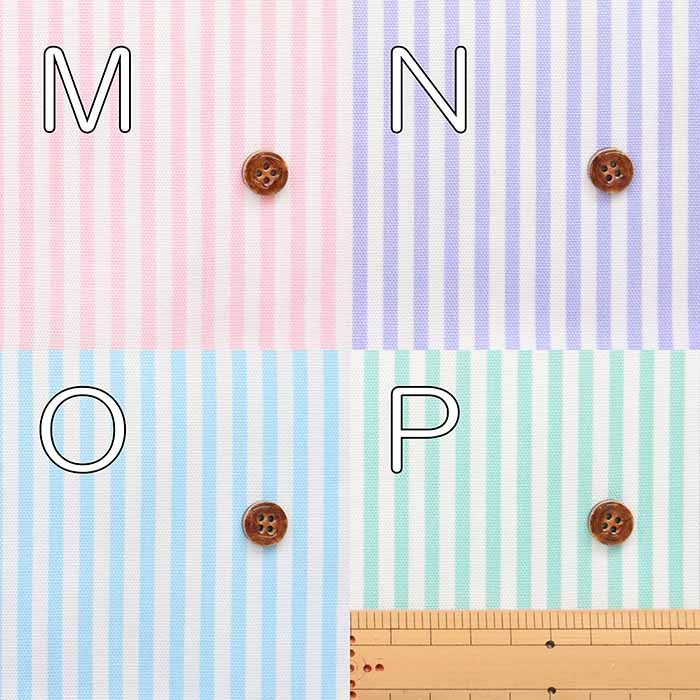 Cotton Ox Printed Fabric Stripe - nomura tailor