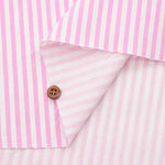 Cotton Ox Printed Fabric Stripe - nomura tailor