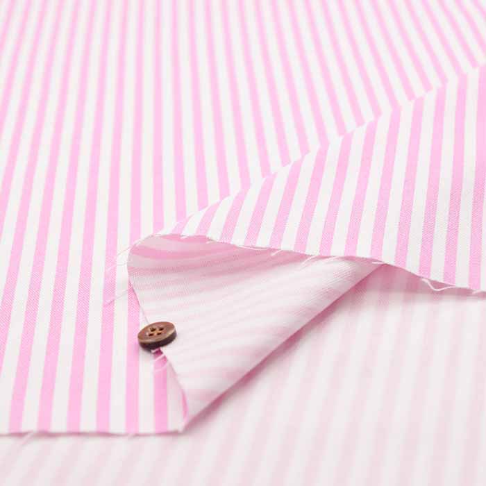 Cotton Ox Printed Fabric Stripe - nomura tailor