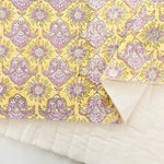 Made in India Cotton Cambric Printed Quilt Fabric - Ethnic Motif - nomura tailor