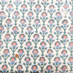 Made in India Cotton Cambric Printed Quilt Fabric - Ethnic Mini Flowers - nomura tailor