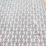 Made in India Cotton Cambric Printed Quilt Fabric - Ethnic Mini Flowers - nomura tailor