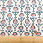 Made in India Cotton Cambric Printed Quilt Fabric - Ethnic Mini Flowers - nomura tailor