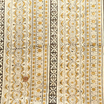 Made in India Cotton Cambric Printed Quilt Fabric - Ethnic Stripe - nomura tailor