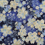 Polyester Tirimen Jacquard printed fabric Sakura - nomura tailor