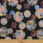 Polyester Tirimen Jacquard printed fabric Flower Ball - nomura tailor