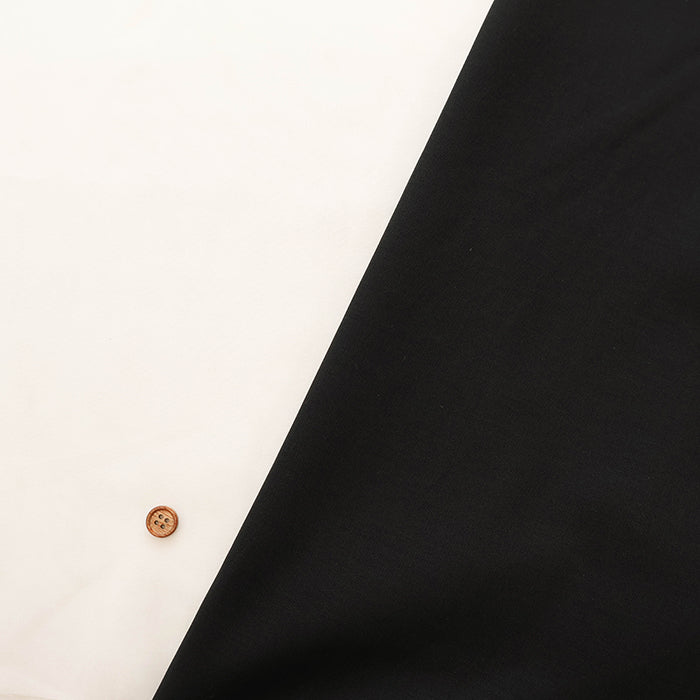 Double-width Cotton 100/2 Voile Fabric - Plain - nomura tailor