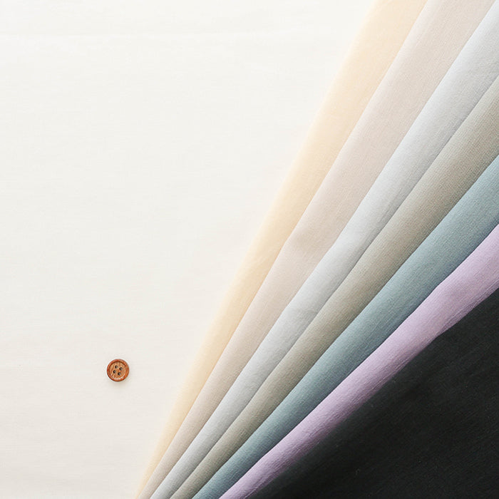 Cotton Chiffon Soft Washer Fabric - Plain - nomura tailor