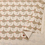 C/L canvas print fabric chicken - nomura tailor