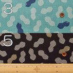 C/L Canvas Printed Fabric Peanuts - nomura tailor