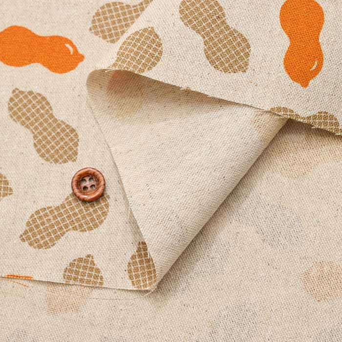 C/L Canvas Printed Fabric Peanuts - nomura tailor