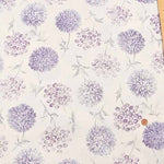 Cotton broadcloth printed fabric Fennel - nomura tailor