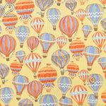 Cotton broadcloth printed fabric Balloon - nomura tailor