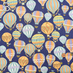 Cotton broadcloth printed fabric Balloon - nomura tailor