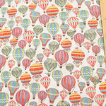 Cotton broadcloth printed fabric Balloon - nomura tailor