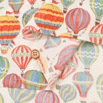 Cotton broadcloth printed fabric Balloon - nomura tailor