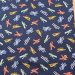 Cotton broadcloth printed fabric Plain - nomura tailor