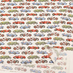 Cotton broadcloth printed fabric Racing car - nomura tailor