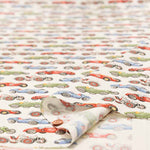 Cotton broadcloth printed fabric Racing car - nomura tailor