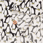 Cotton broadcloth printed fabric Penguin - nomura tailor