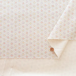 Cotton Sheeting printed Fabric - Japanese-style - Hemp Leaf Pattern - nomura tailor