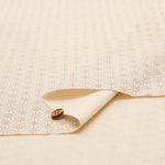 Cotton Sheeting printed Fabric - Japanese-style - Hemp Leaf Pattern - nomura tailor
