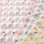 isso ecco& C/L canvas print fabric Gerbera - nomura tailor