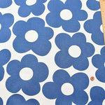 Cotton Ox Printed Fabric Big Flower - nomura tailor