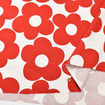 Cotton Ox Printed Fabric Big Flower - nomura tailor