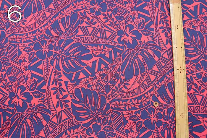 T/C printed fabric Hawaiian - nomura tailor