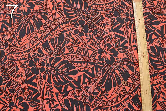 T/C printed fabric Hawaiian - nomura tailor