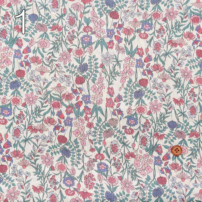 Cotton 80 roan printed fabric Flower - nomura tailor