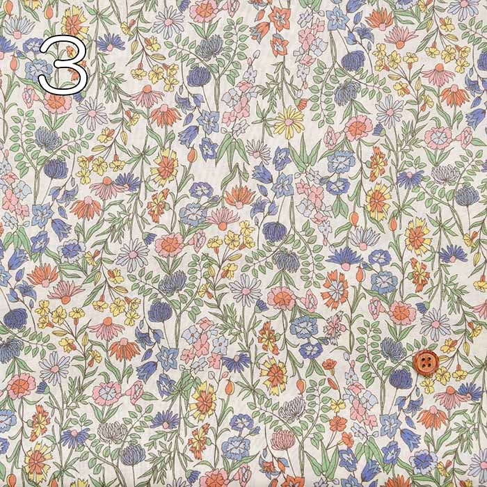 Cotton 80 roan printed fabric Flower - nomura tailor