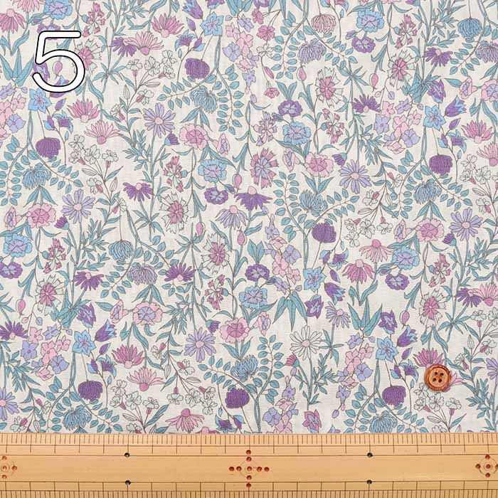 Cotton 80 roan printed fabric Flower - nomura tailor