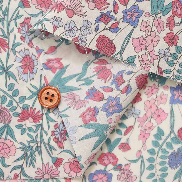 Cotton 80 roan printed fabric Flower - nomura tailor