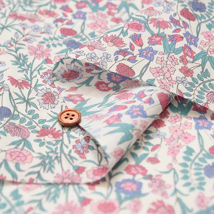 Cotton 80 roan printed fabric Flower - nomura tailor