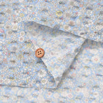 Cotton ripple printed fabric Mini Flower - nomura tailor