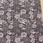 Cotton Ripple Printed Fabric Japanese Style Flower - nomura tailor