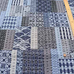 Cotton Ripple Printed Fabric Japanese Patchwork - nomura tailor