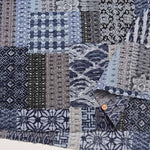 Cotton Ripple Printed Fabric Japanese Patchwork - nomura tailor