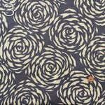 Cotton Takashima-Chijimi Printed Fabric Flower - nomura tailor