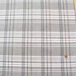 Cotton Takashima-Chijimi Printed Fabric Check - nomura tailor