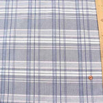 Cotton Takashima-Chijimi Printed Fabric Check - nomura tailor