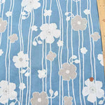 Cotton Takashima-Chichimi printed fabric Flower - nomura tailor