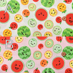 Cotton sheeting printed fabric Fruit - nomura tailor