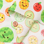 Cotton sheeting printed fabric Fruit - nomura tailor